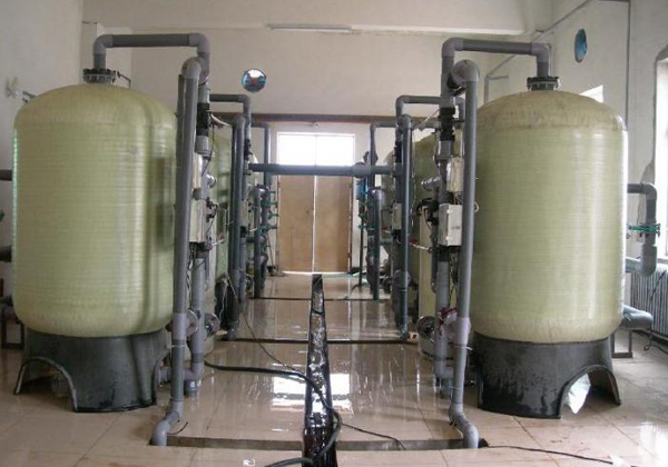 50吨软化水设备砂滤+软化一用一备